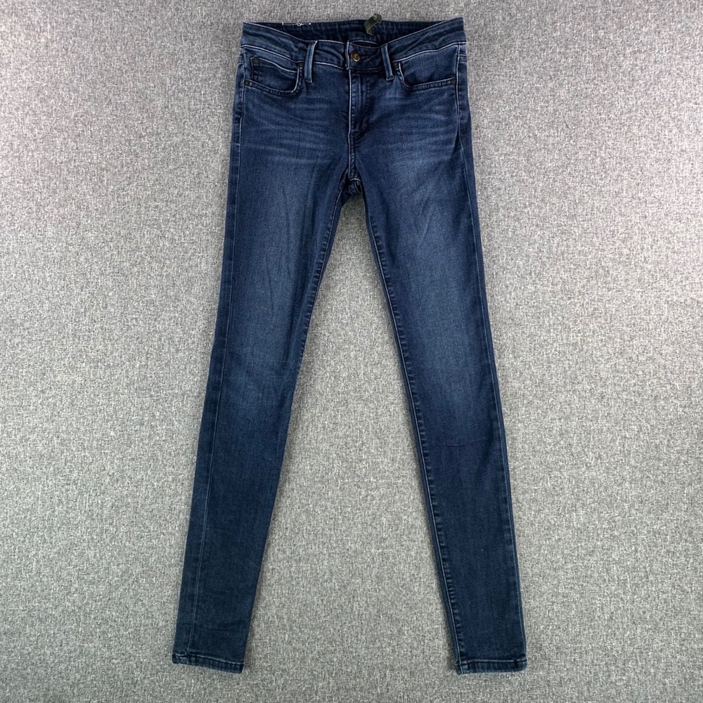 Joe's Jeans Jeans Womens 26 The Icon Skinny Dark Wash Flawless Mid Rise Stretch